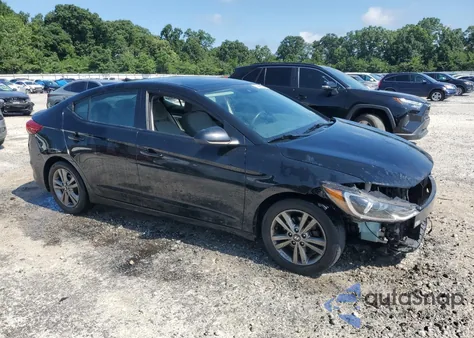 2018 Hyundai Elantra Sel from USA, damaged, VIN 5NPD84LFXJH316513